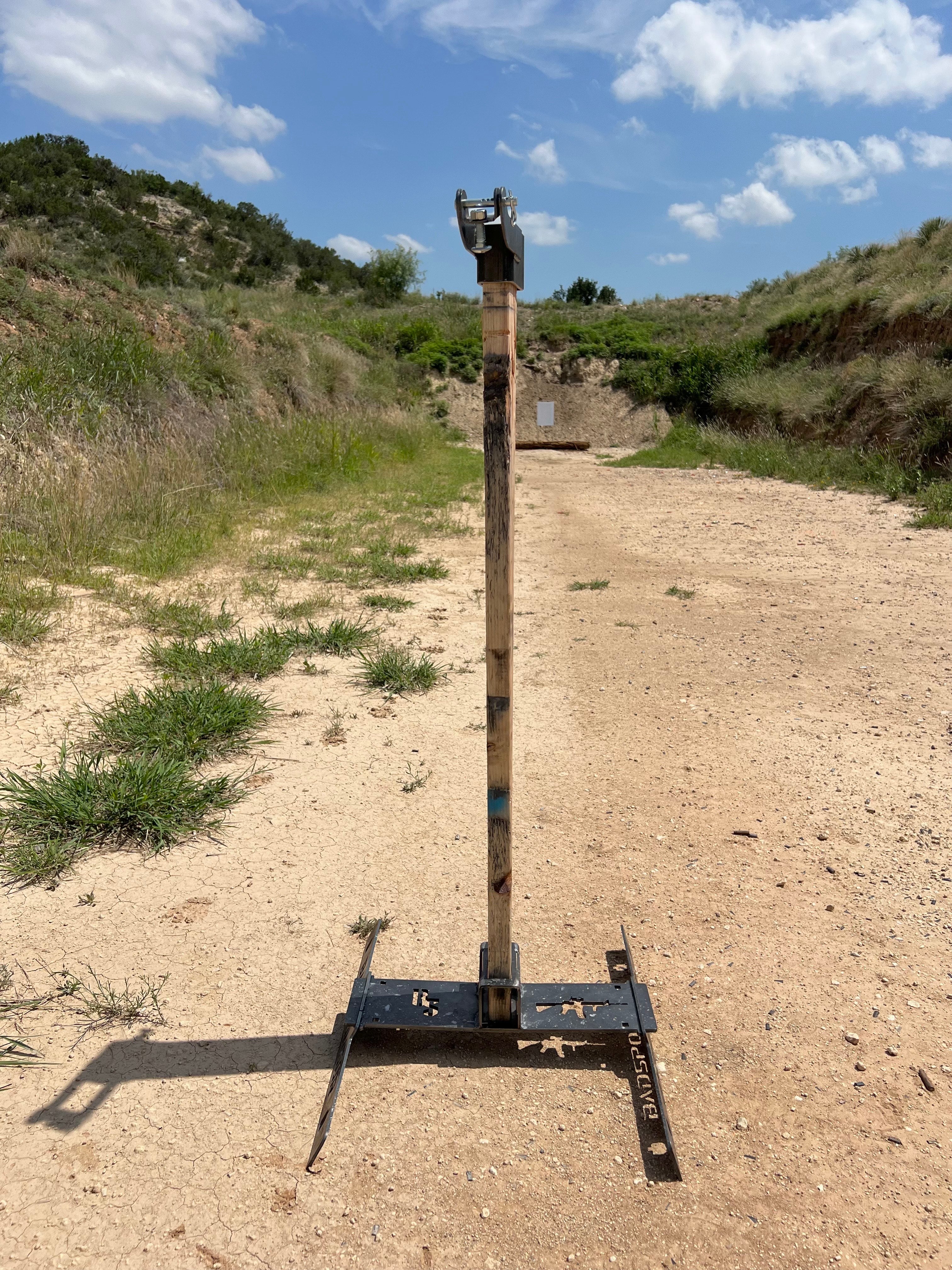 Block 1 Pack-Out Target Stand