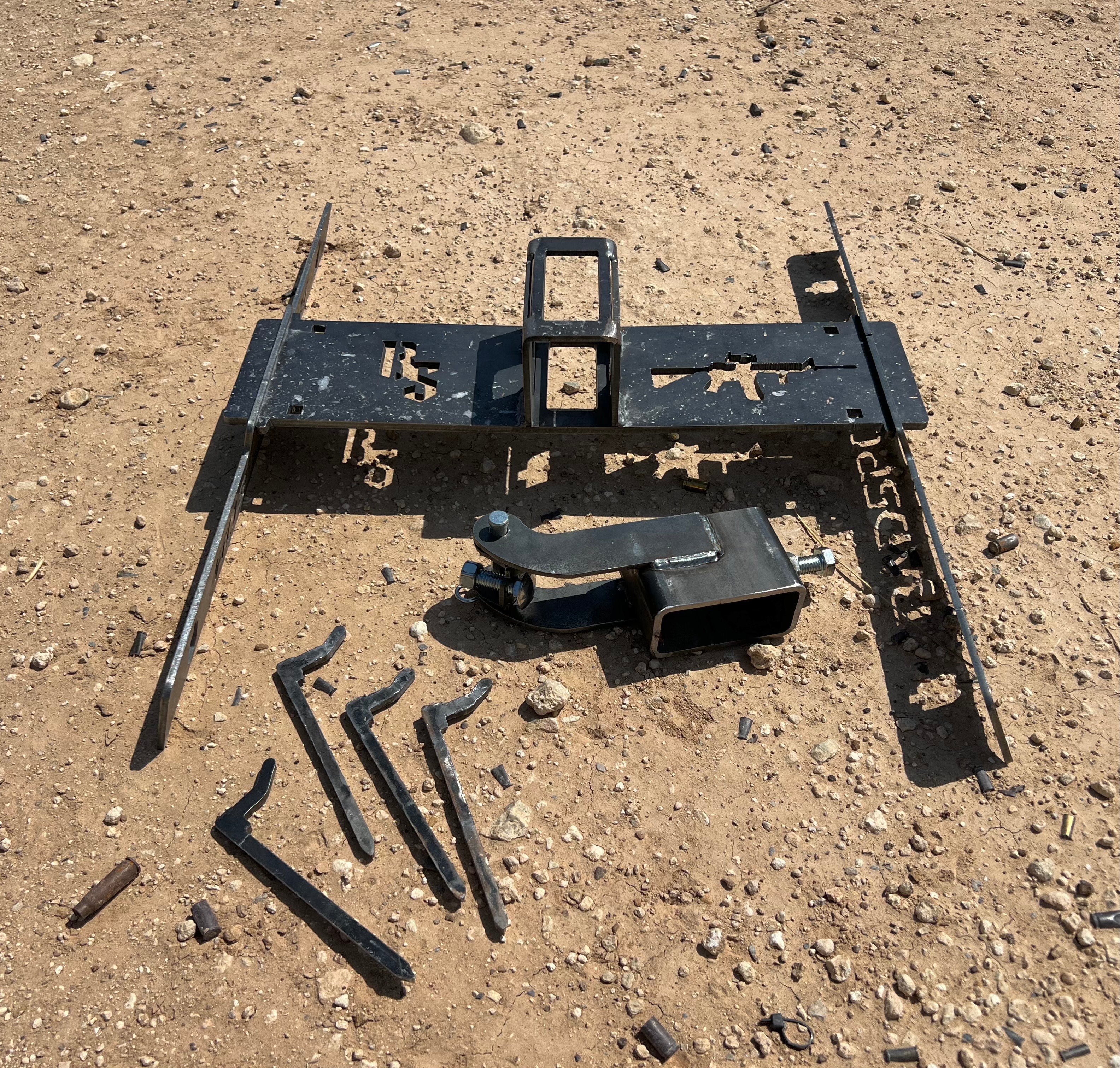 Block 1 Pack-Out Target Stand