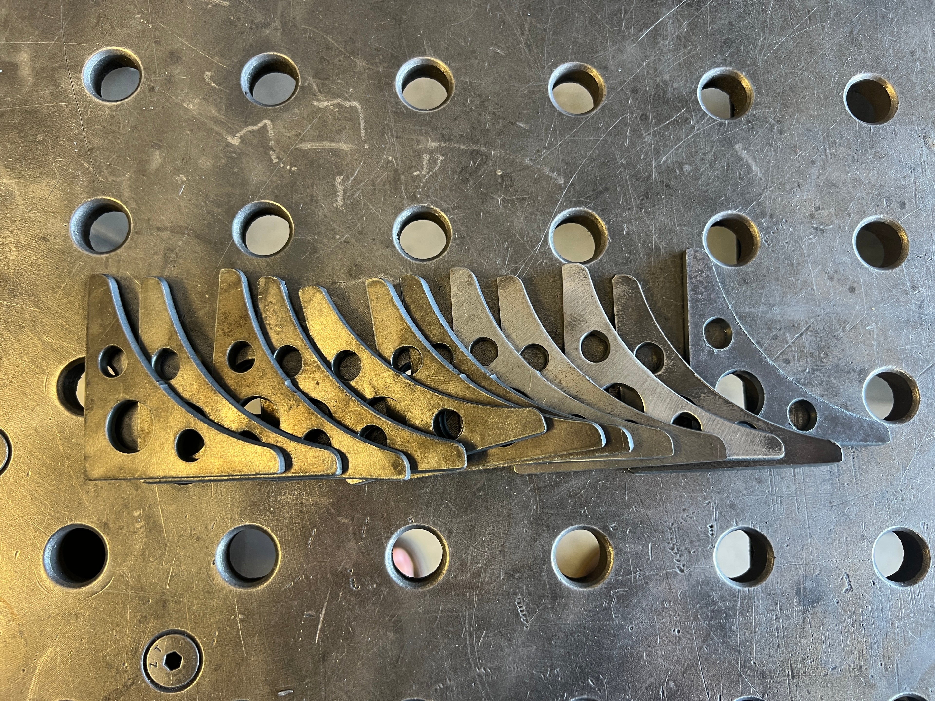 Weld On 2.5x2.5in 90 Degree Gusset - 20 pack