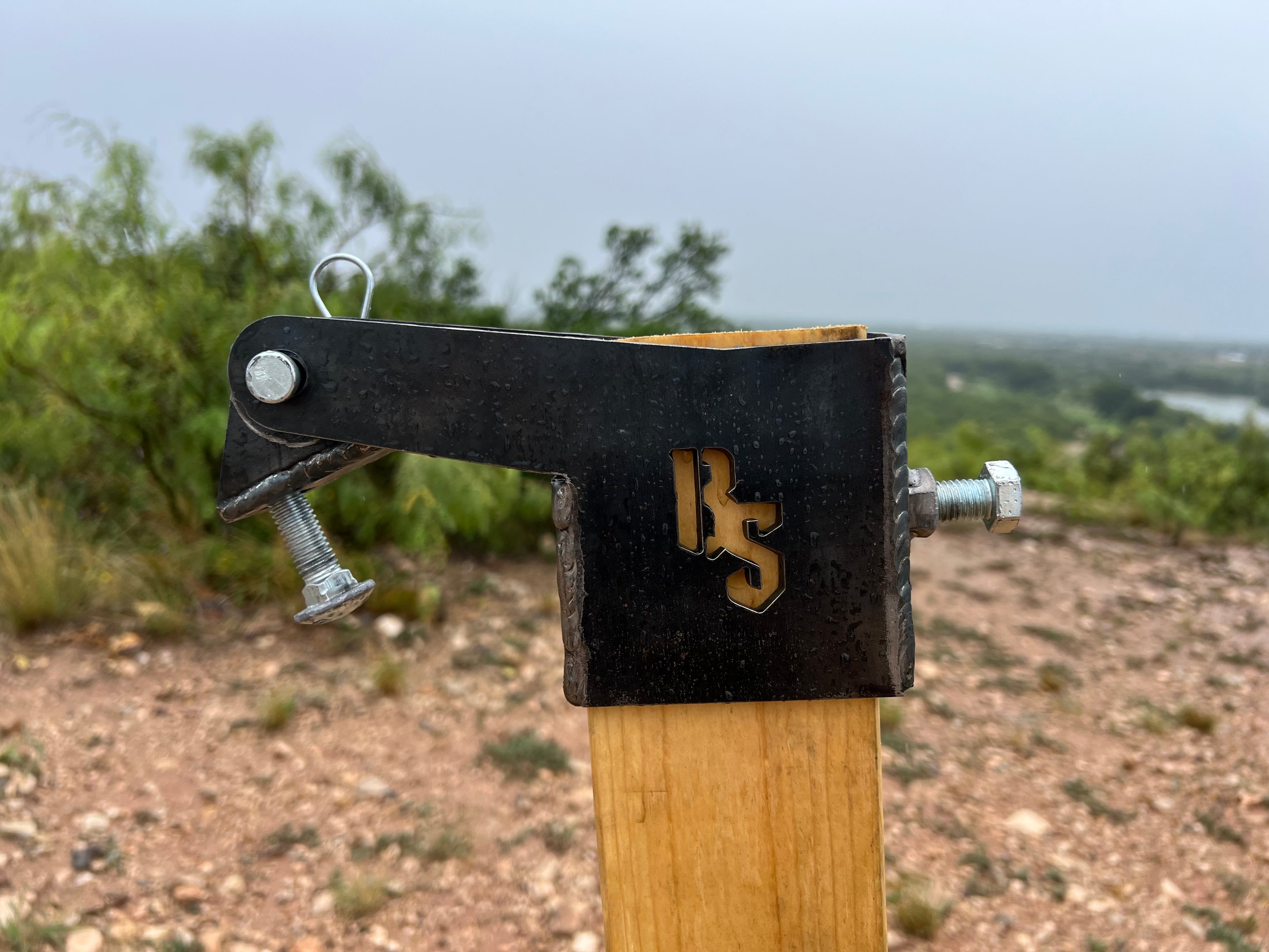 Quick Release Target Hanger – AR500 Steel Hanger for 2×4 Range Stand Systems