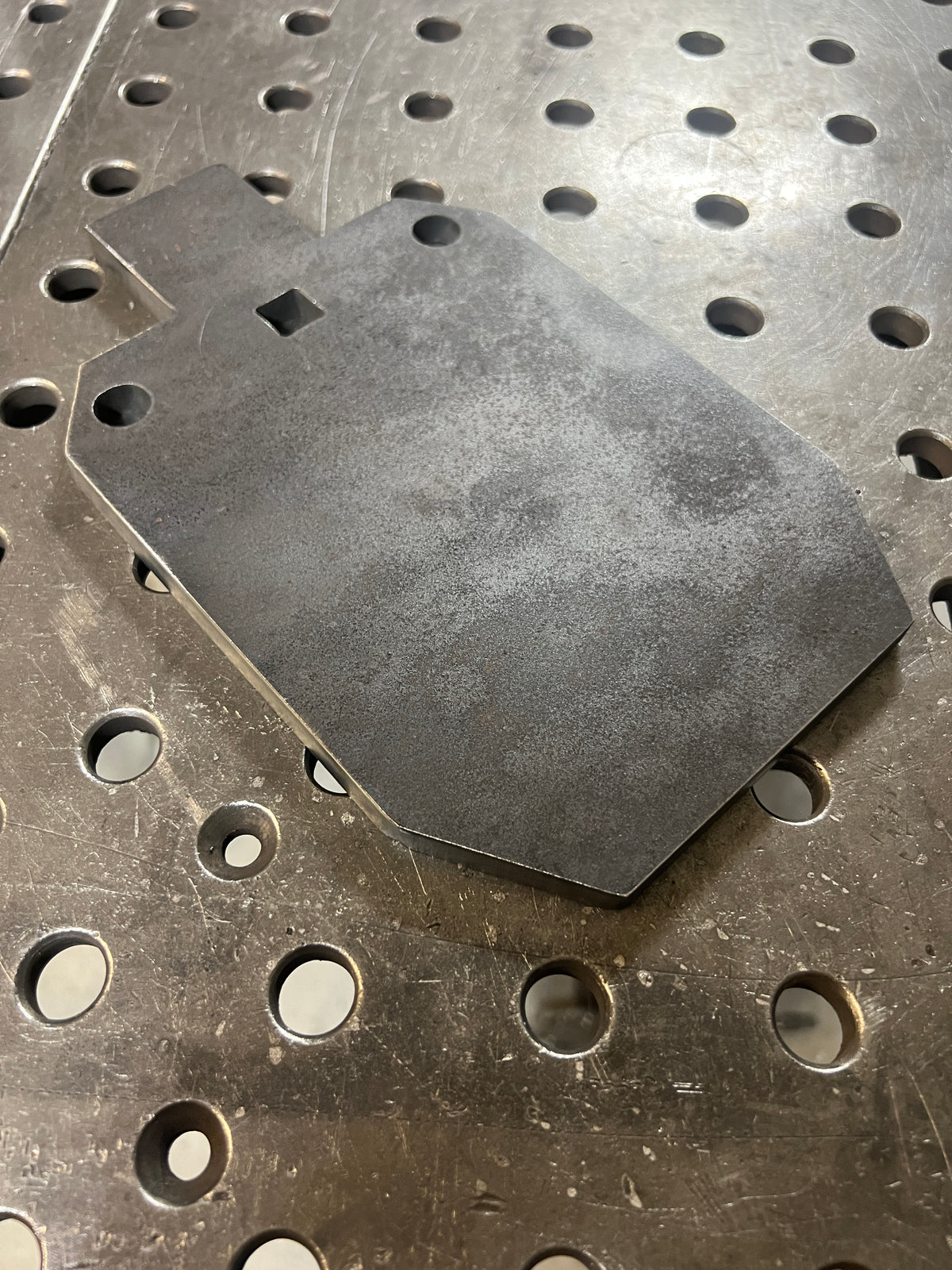 6×10 AR500 Silhouette Alpha Zone Target – 3/8″ Thick Heavy‑Duty Steel Shooting Plate