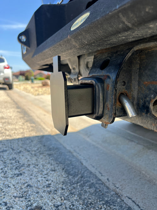 2″ Receiver Hitch Silhouette Cover – Heavy‑Duty Steel Accent for Vehicle Hitch