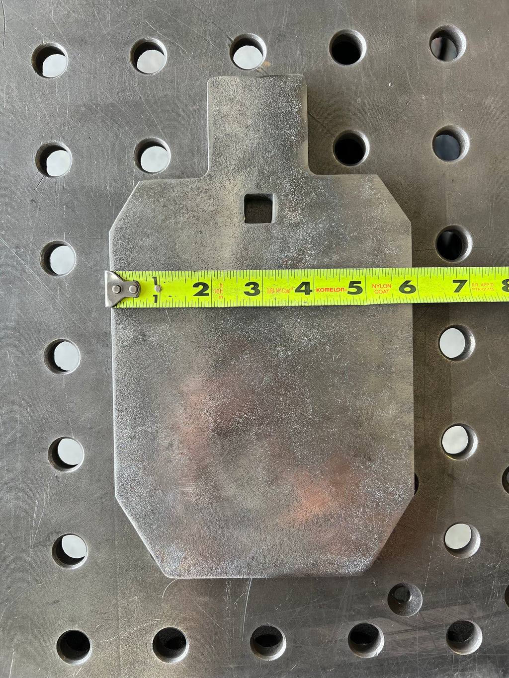 6x10 3/8" AR500 Alpha Zone Steel Target