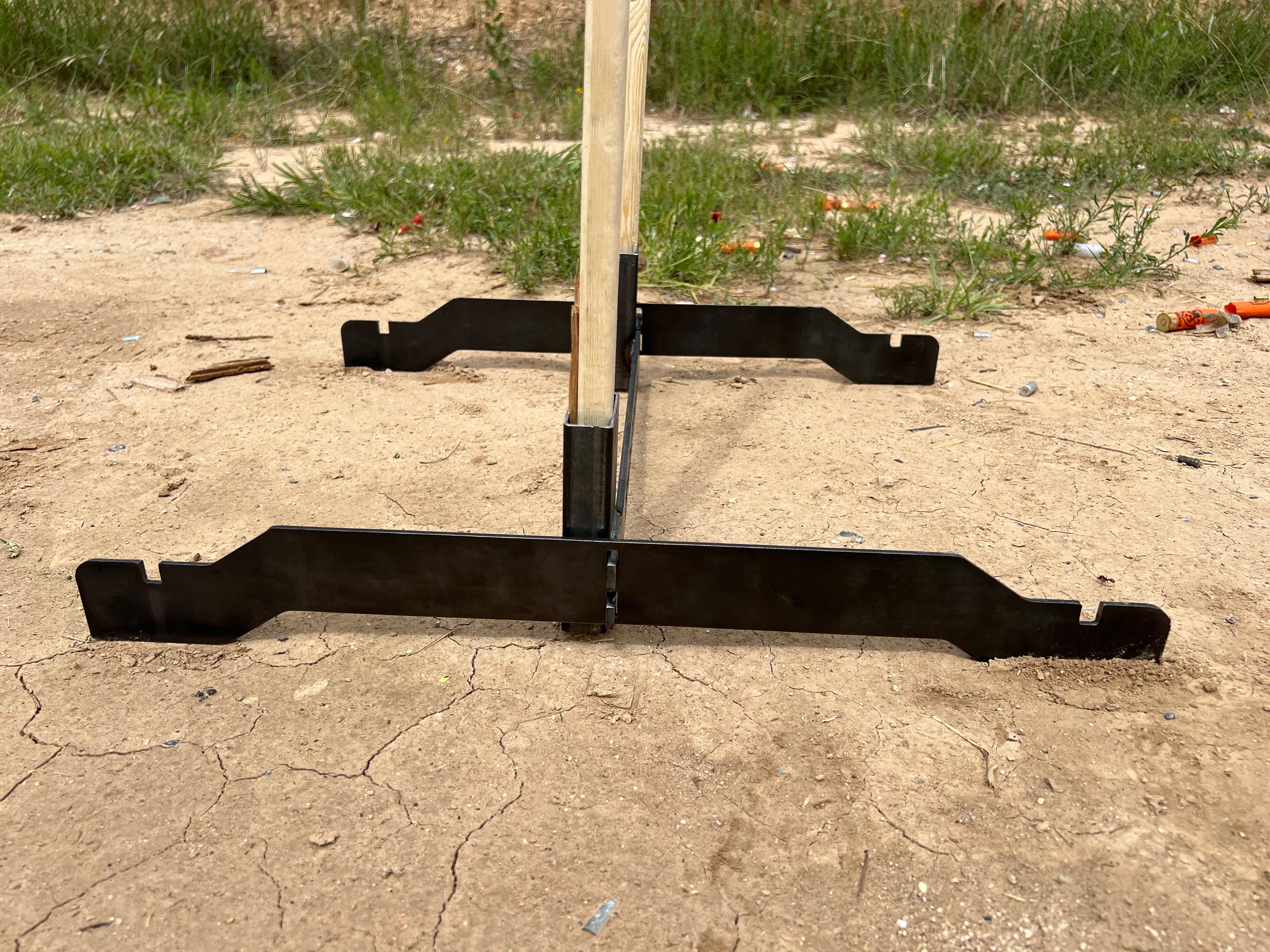 1x2 Pack-Out Paper Target Stand