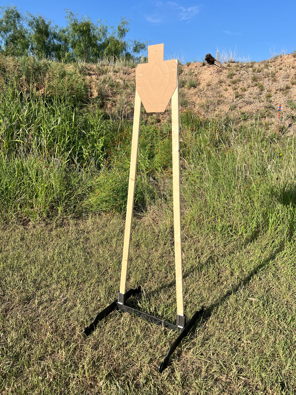 1x2 Pack-Out Paper Target Stand