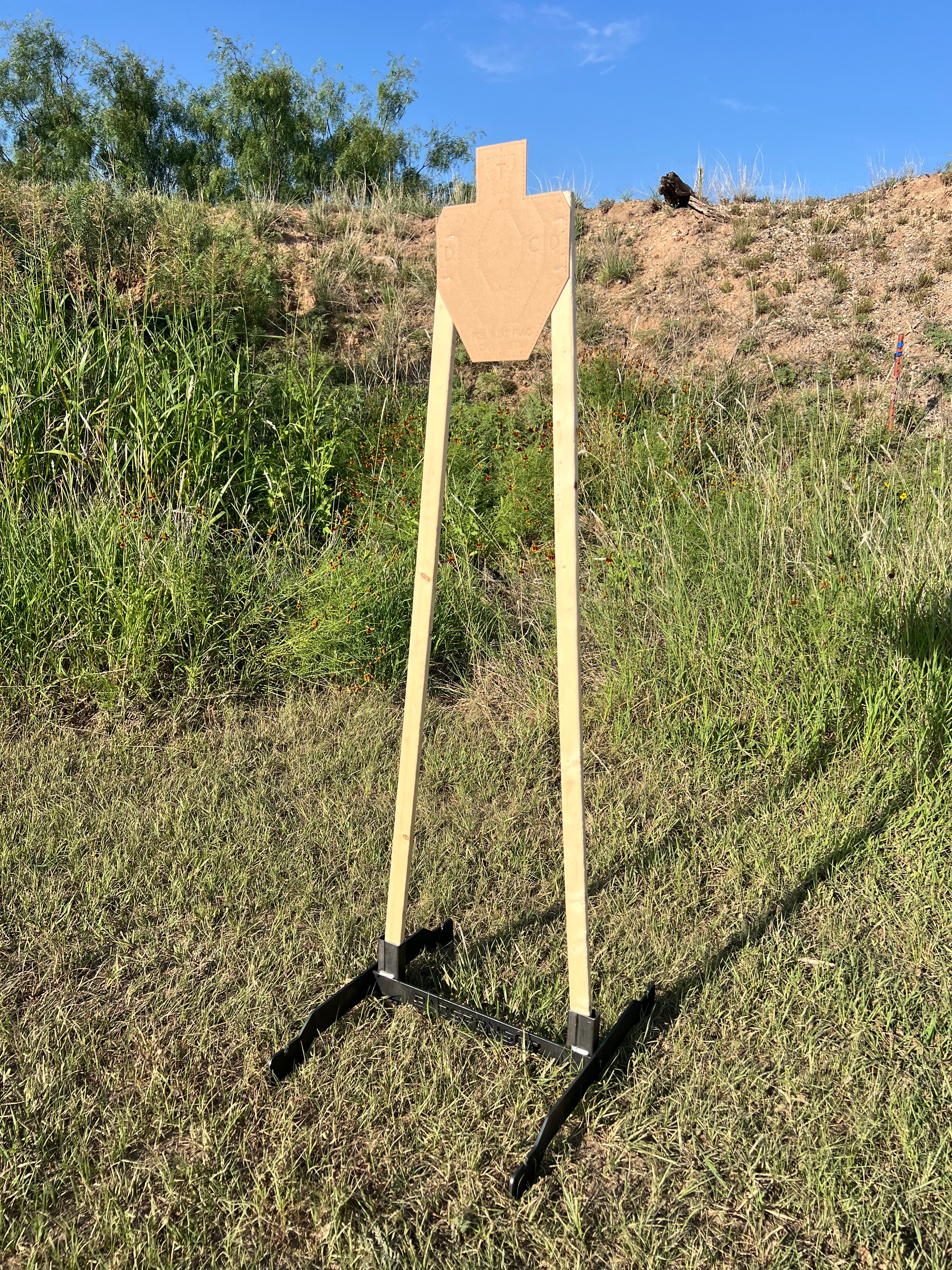 1x2 Pack-Out Paper Target Stand