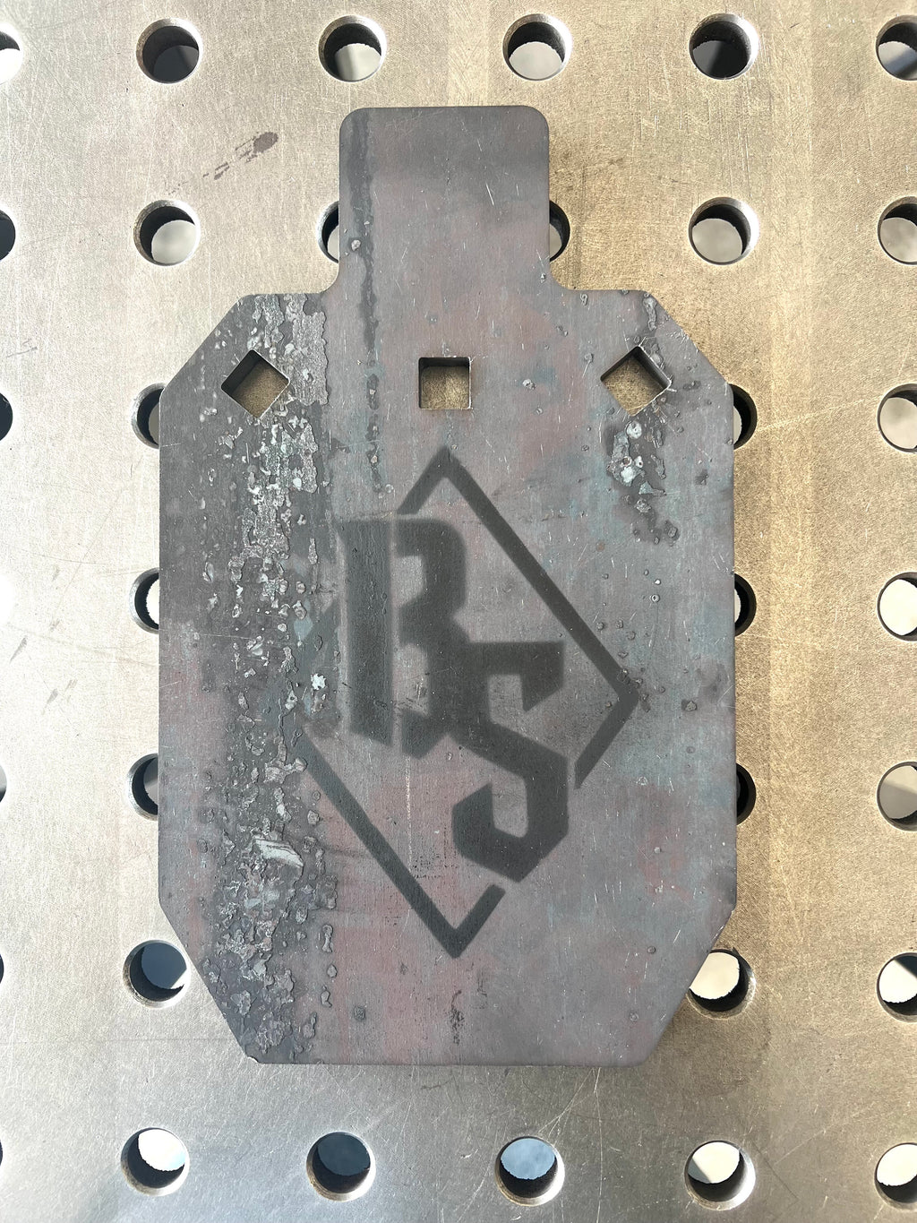 6x10 3/8" AR500 Alpha Zone Steel Target