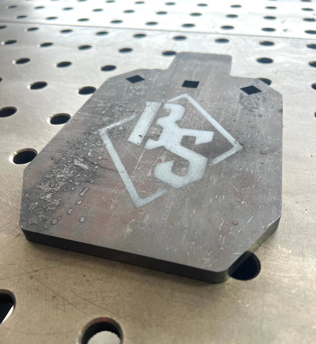 6x10 3/8" AR500 Alpha Zone Steel Target