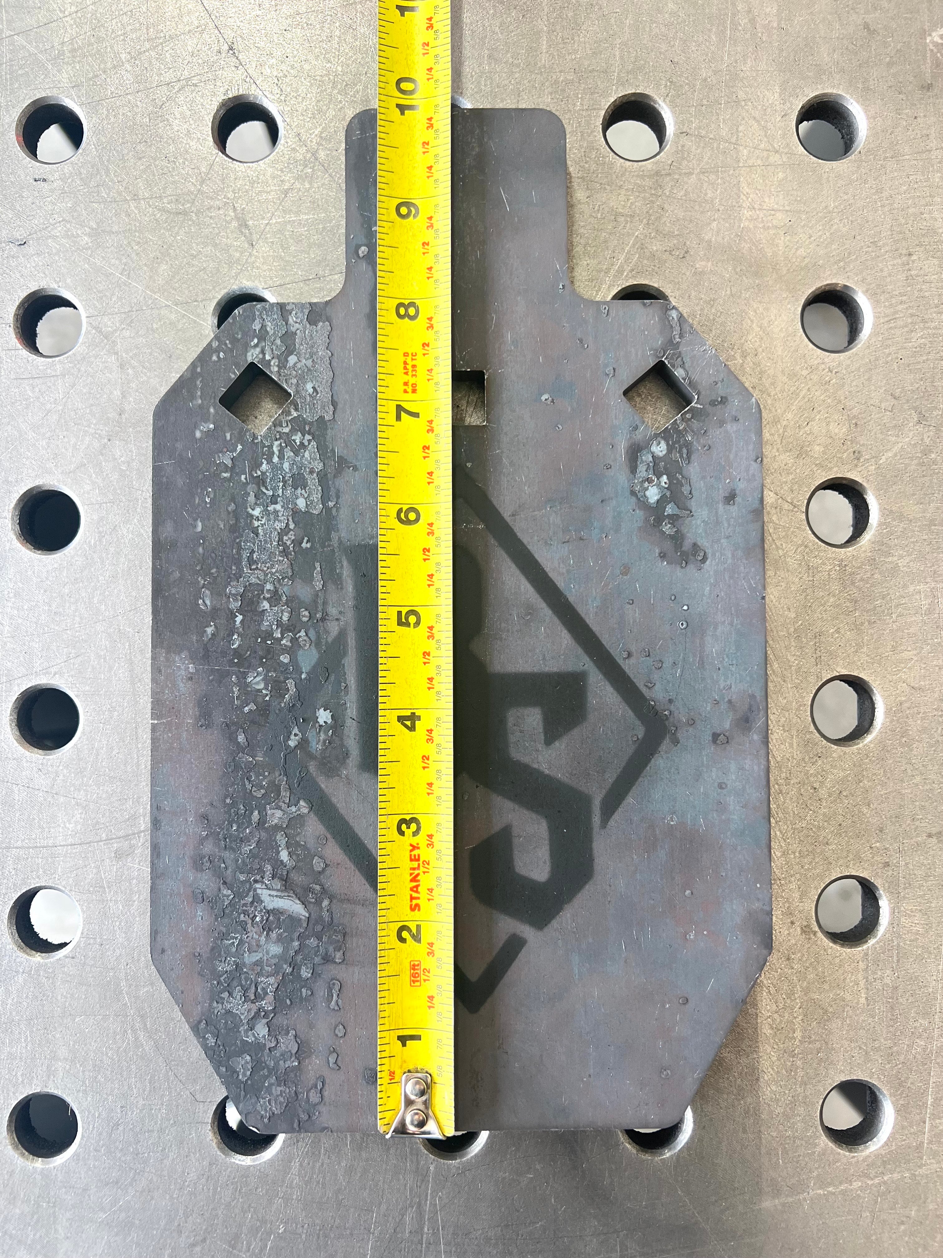 6x10 3/8" AR500 Alpha Zone Steel Target