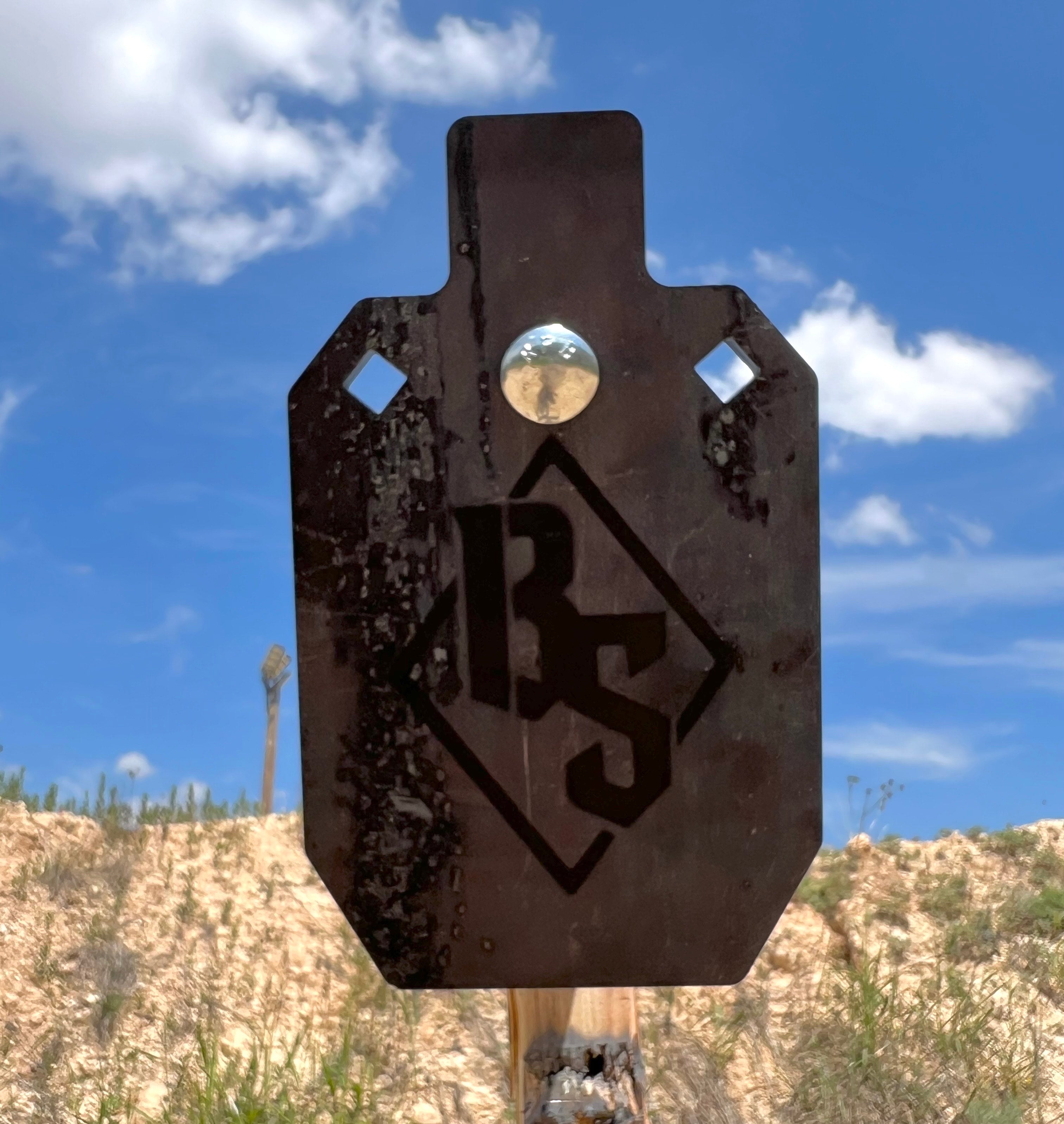 6x10 3/8" AR500 Alpha Zone Steel Target