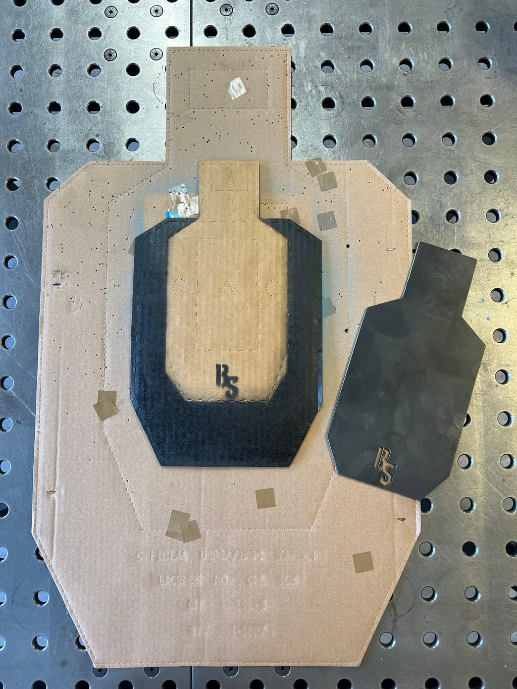 USPSA/IPSC "Mini" D Zone Stencil