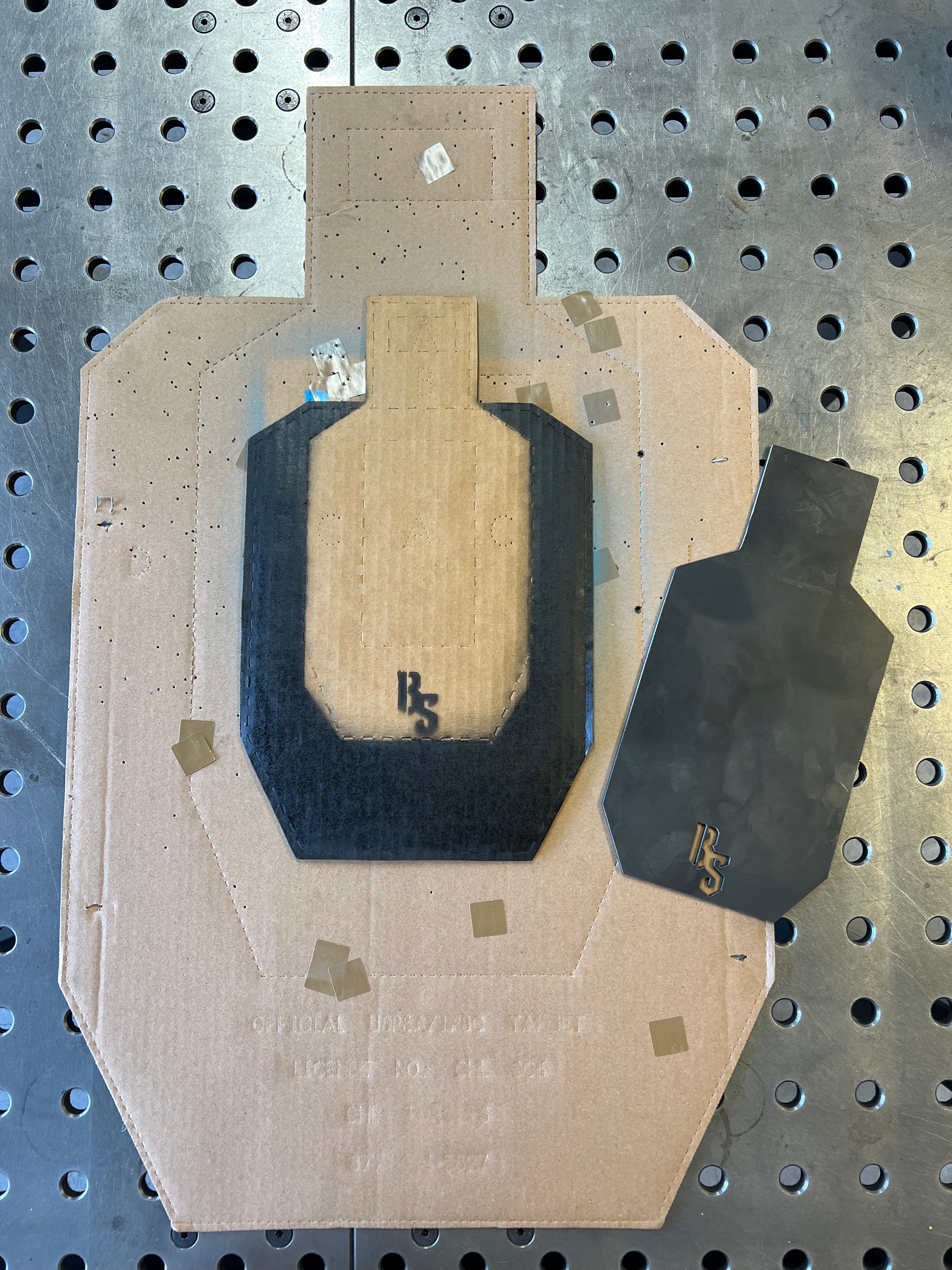 USPSA/IPSC "Mini" D Zone Stencil
