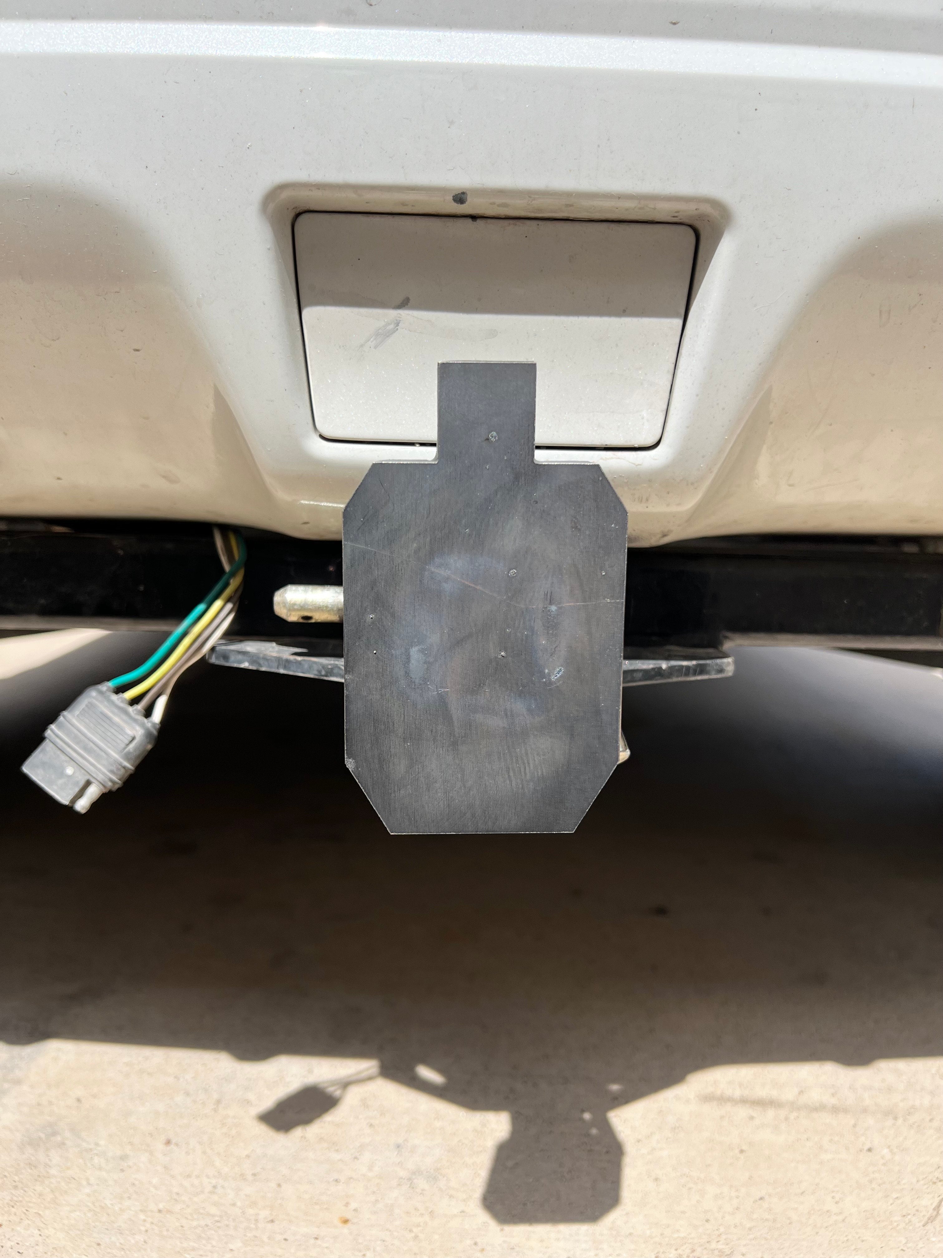 2" Target Receiver Hitch Cover