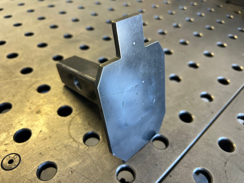 1‑1/4″ Receiver Hitch Silhouette Cover — Heavy‑Duty Steel Accent for Vehicle Hitch