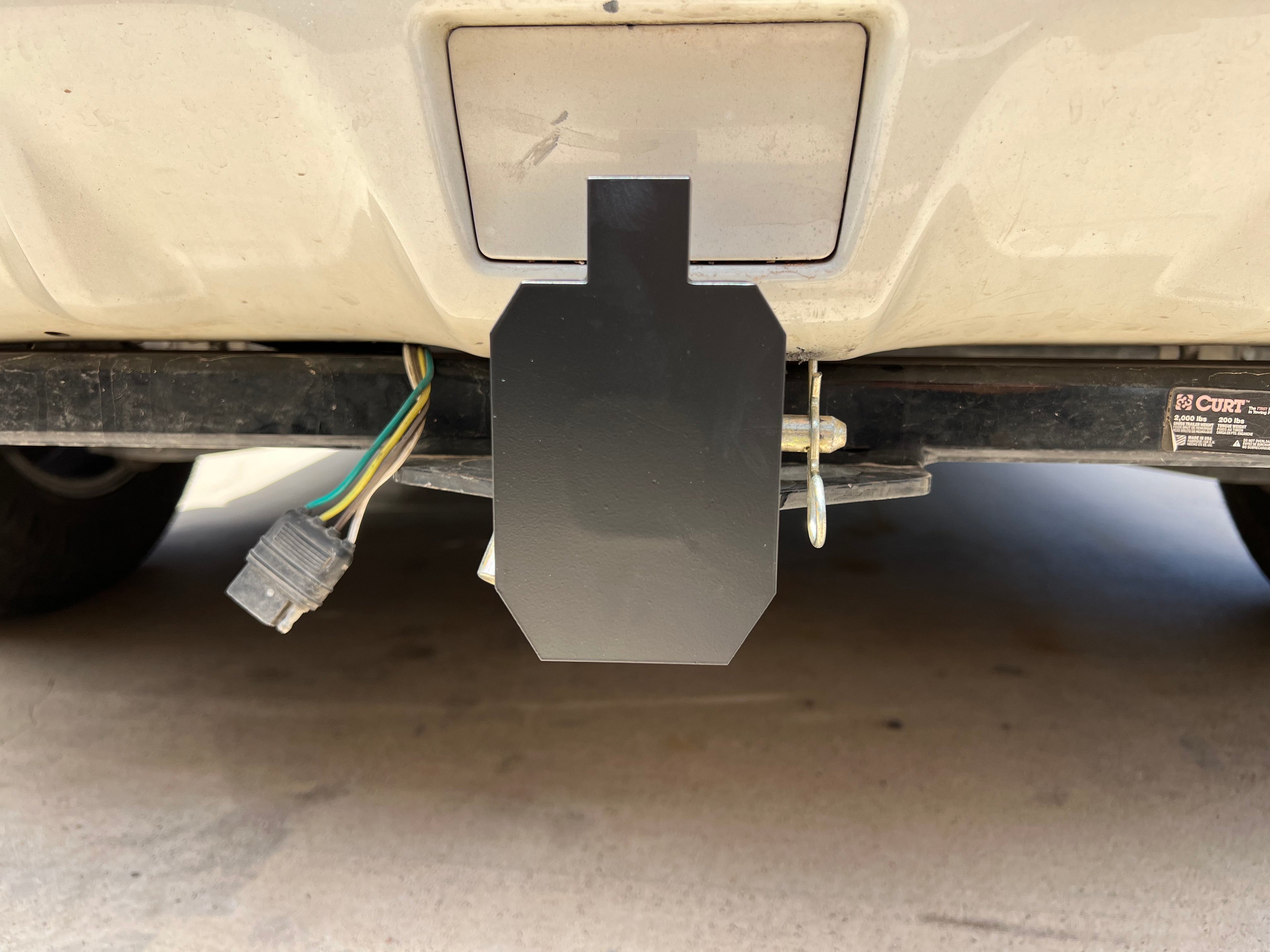 1-1/4" Target Receiver Hitch Cover