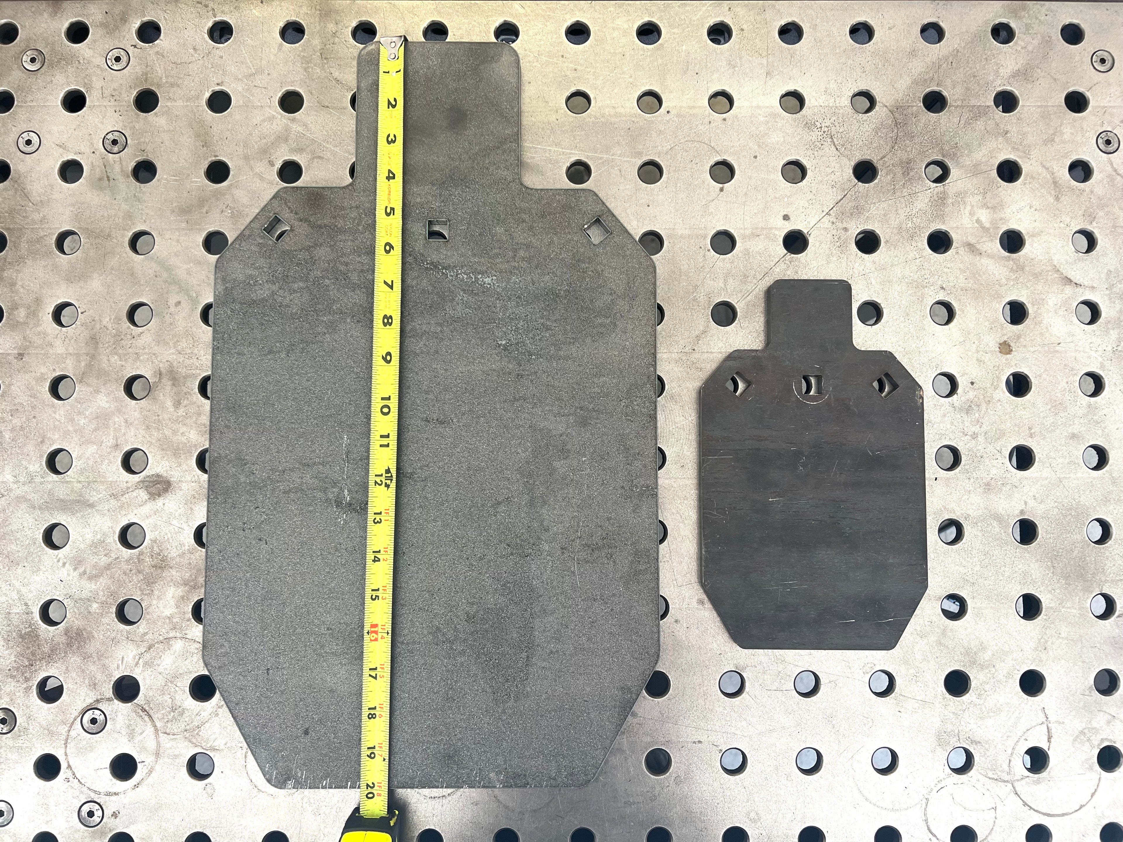 12X20 AR500 Steel Silhouette Target