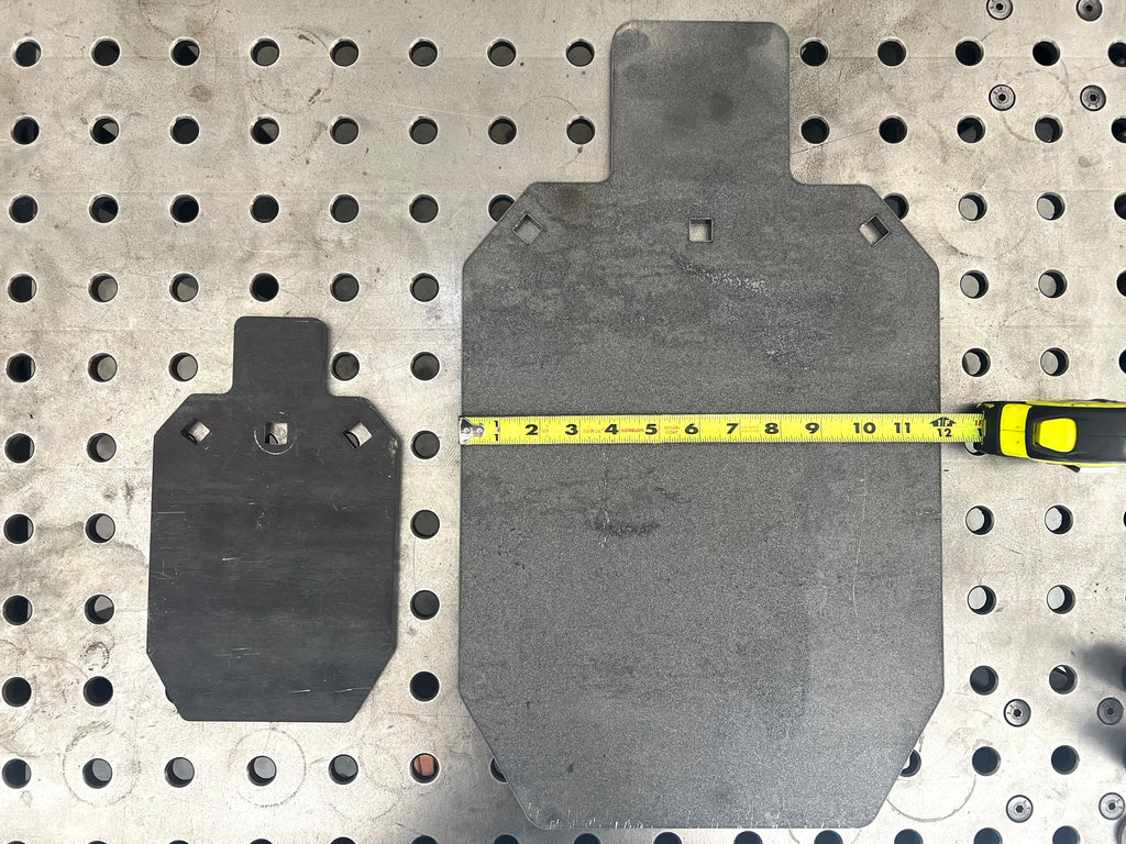 12X20 AR500 Steel Silhouette Target