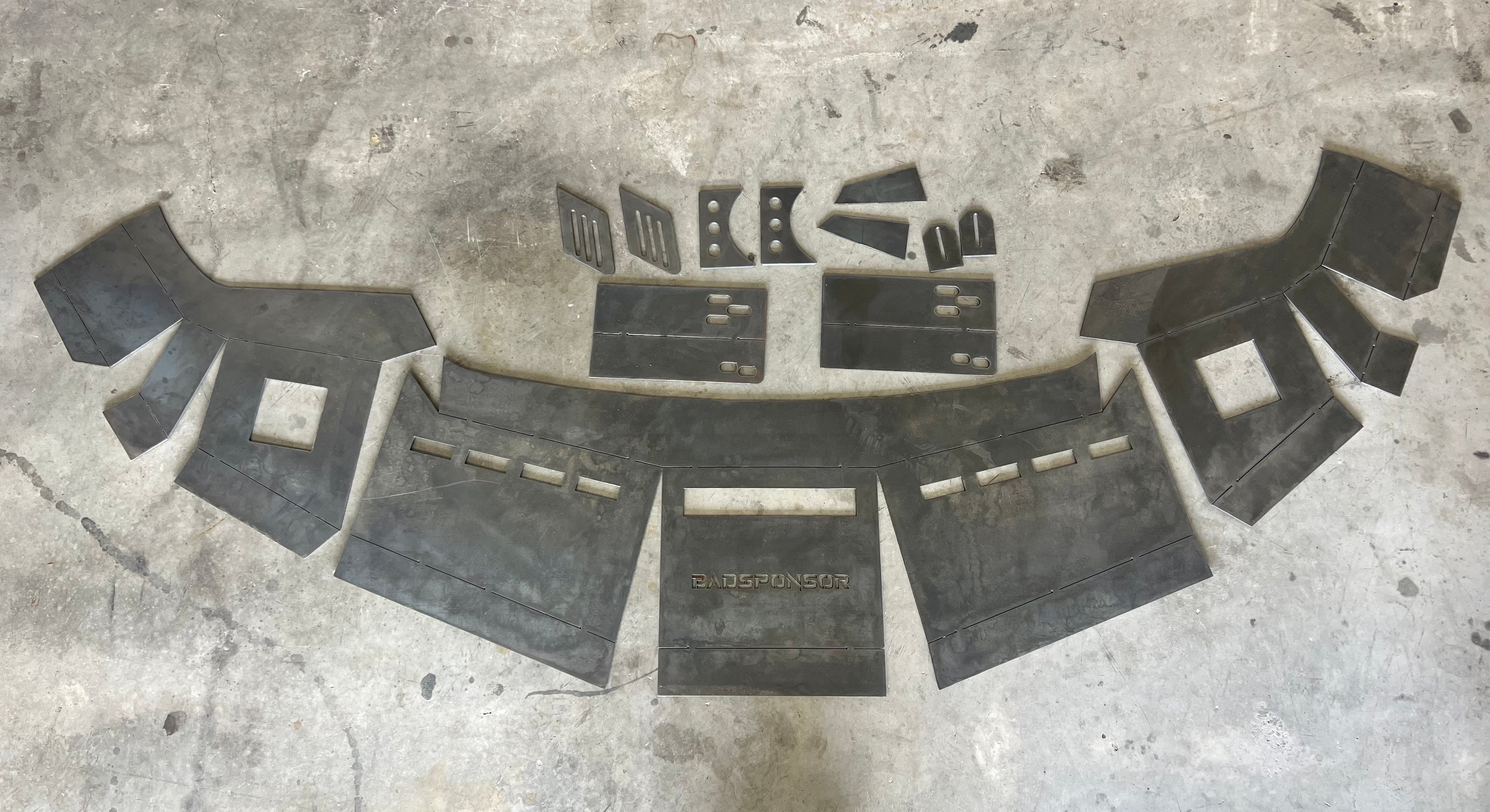 Weld It Yourself Offroad Front Bumper Kit - 2011-2016 Ford F250