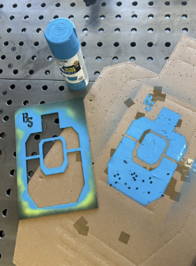6x10 A Zone Stencil