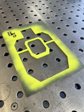 6x10 A Zone Stencil